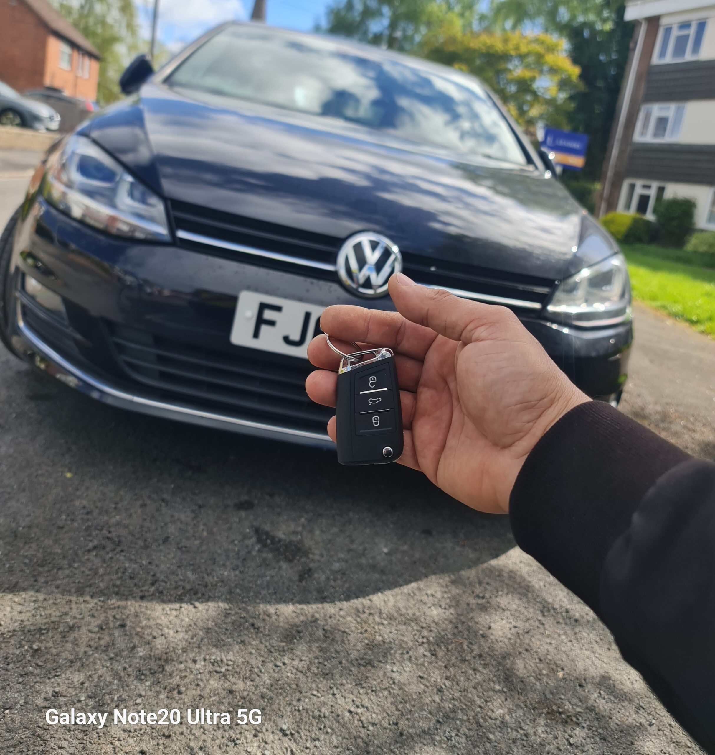 Recent auto locksmith job, April 2026