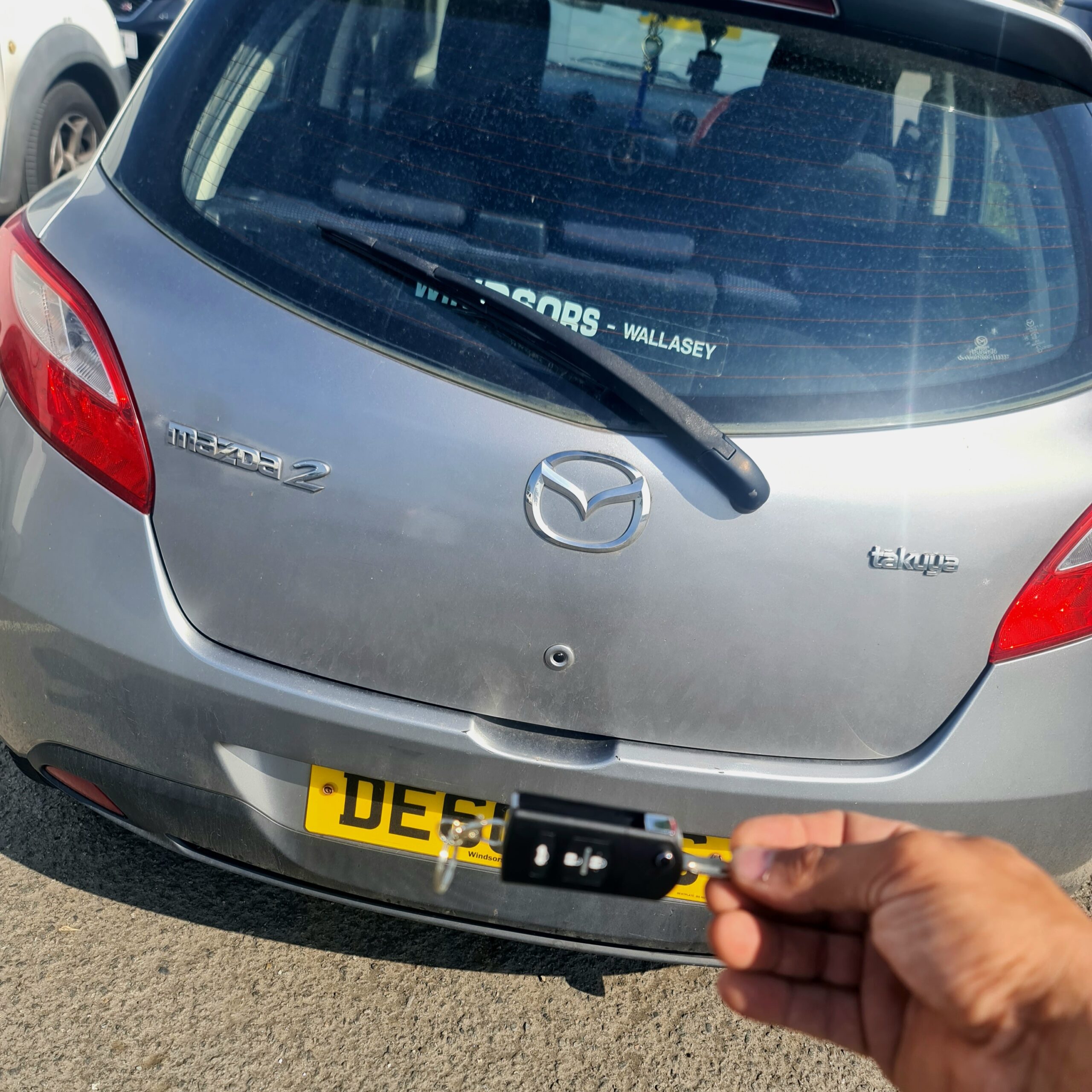 Recent auto locksmith job, June 2026