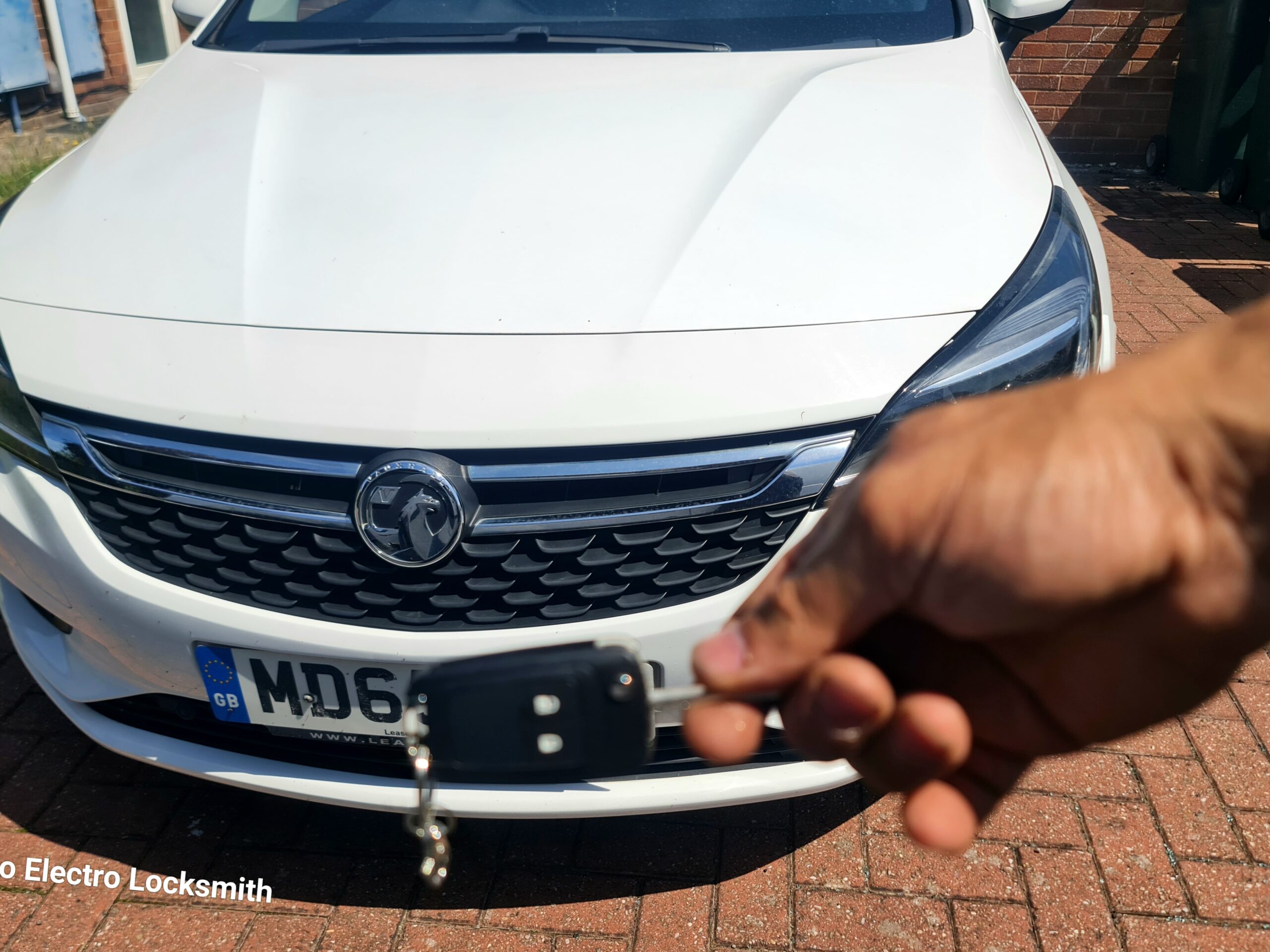 Recent auto locksmith job, June 2026