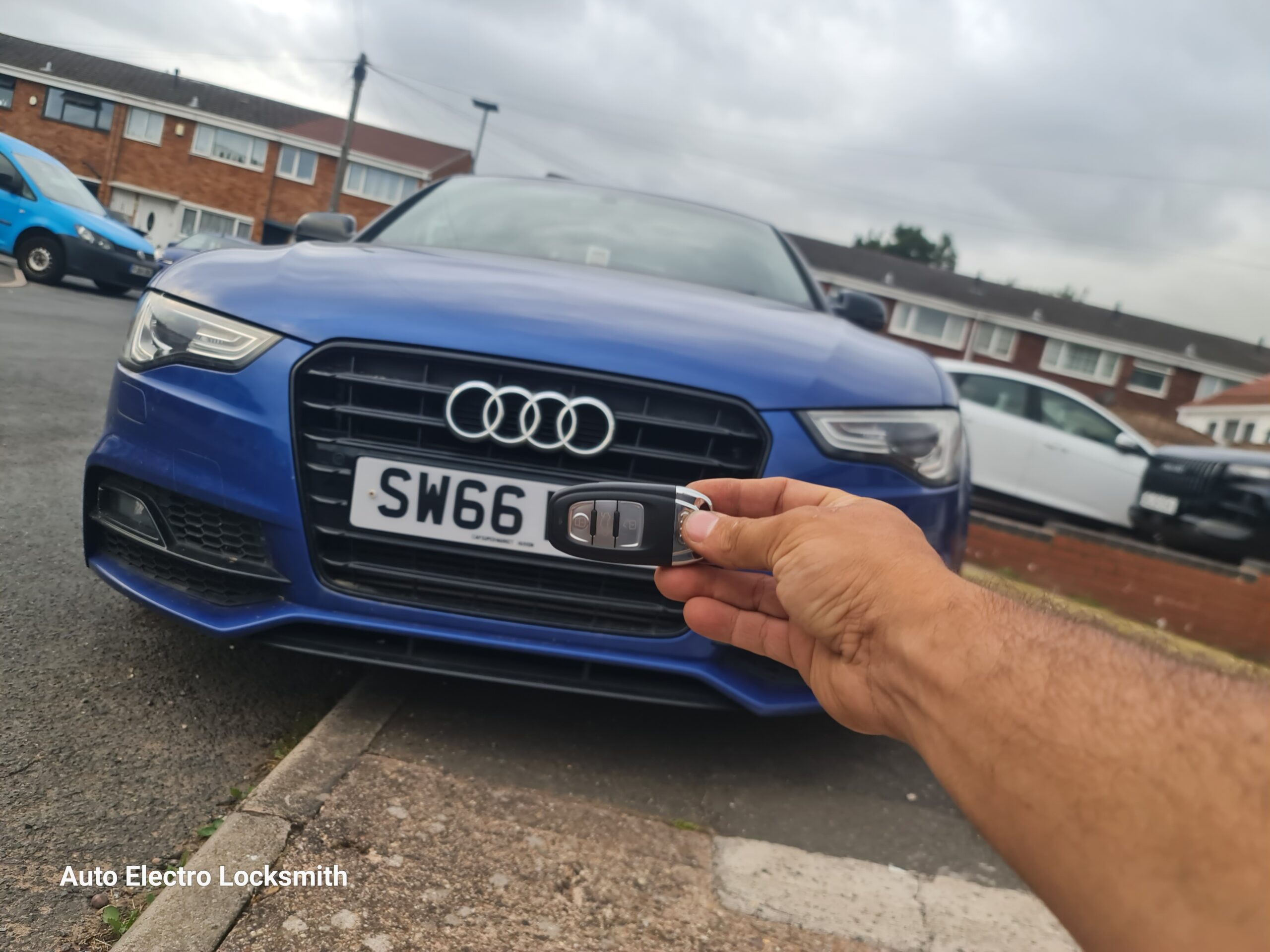 Recent auto locksmith job, July 2026