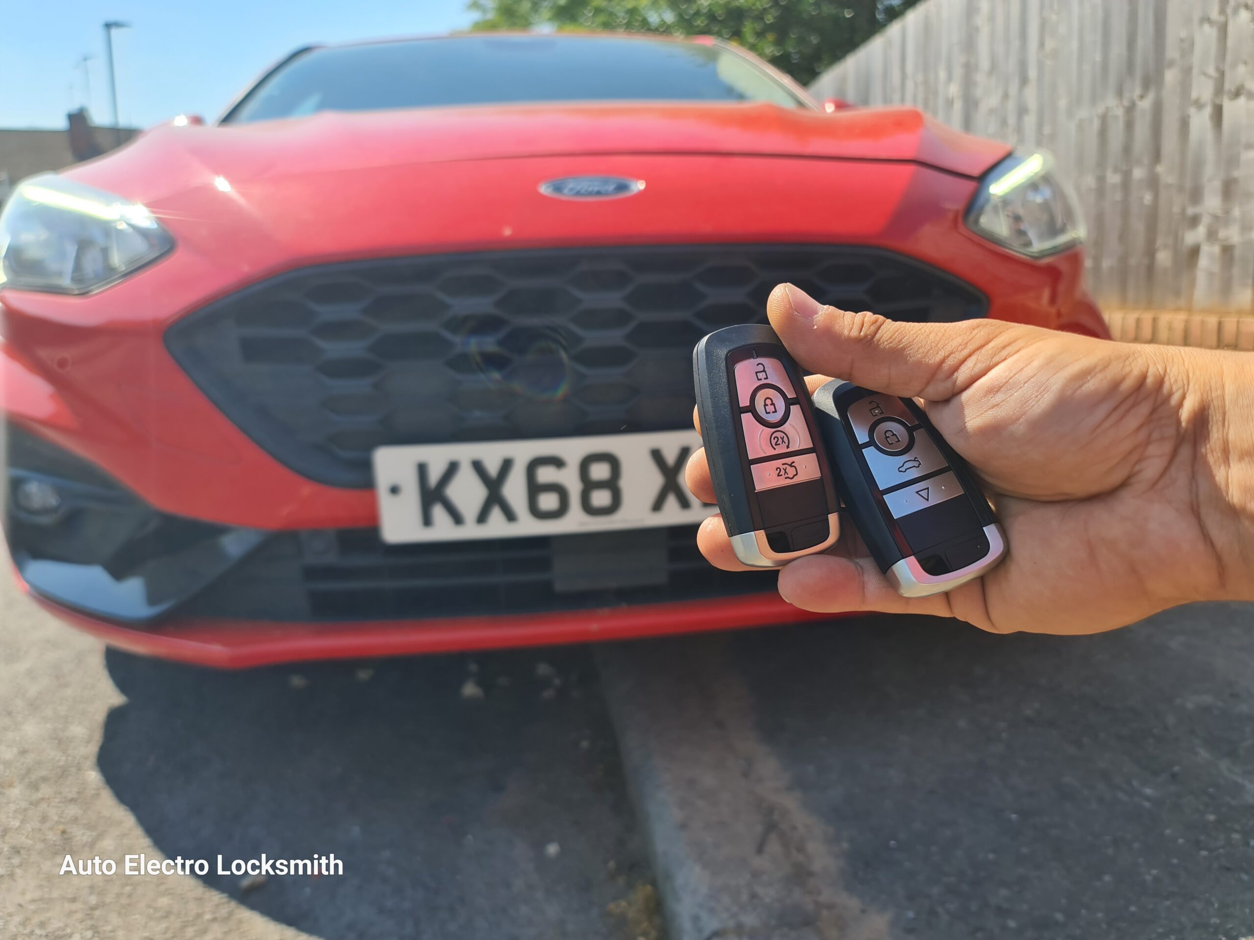 Recent auto locksmith job, July 2026