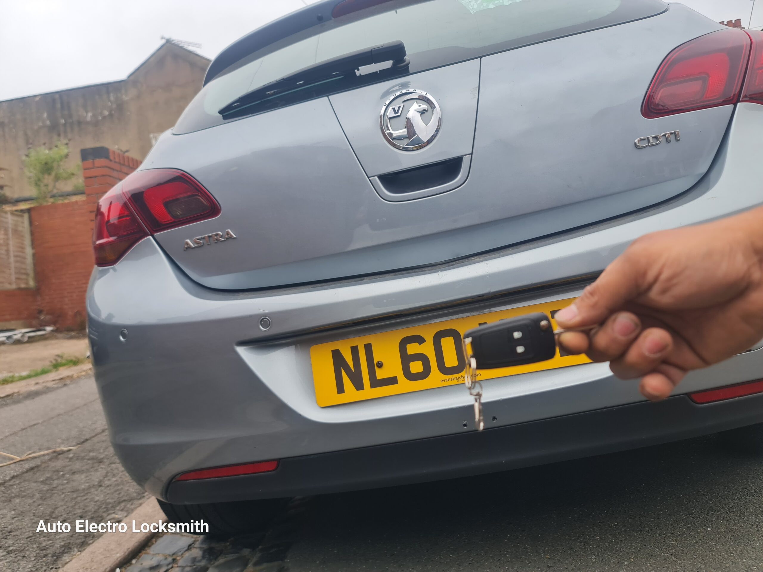 Recent auto locksmith job, July 2026