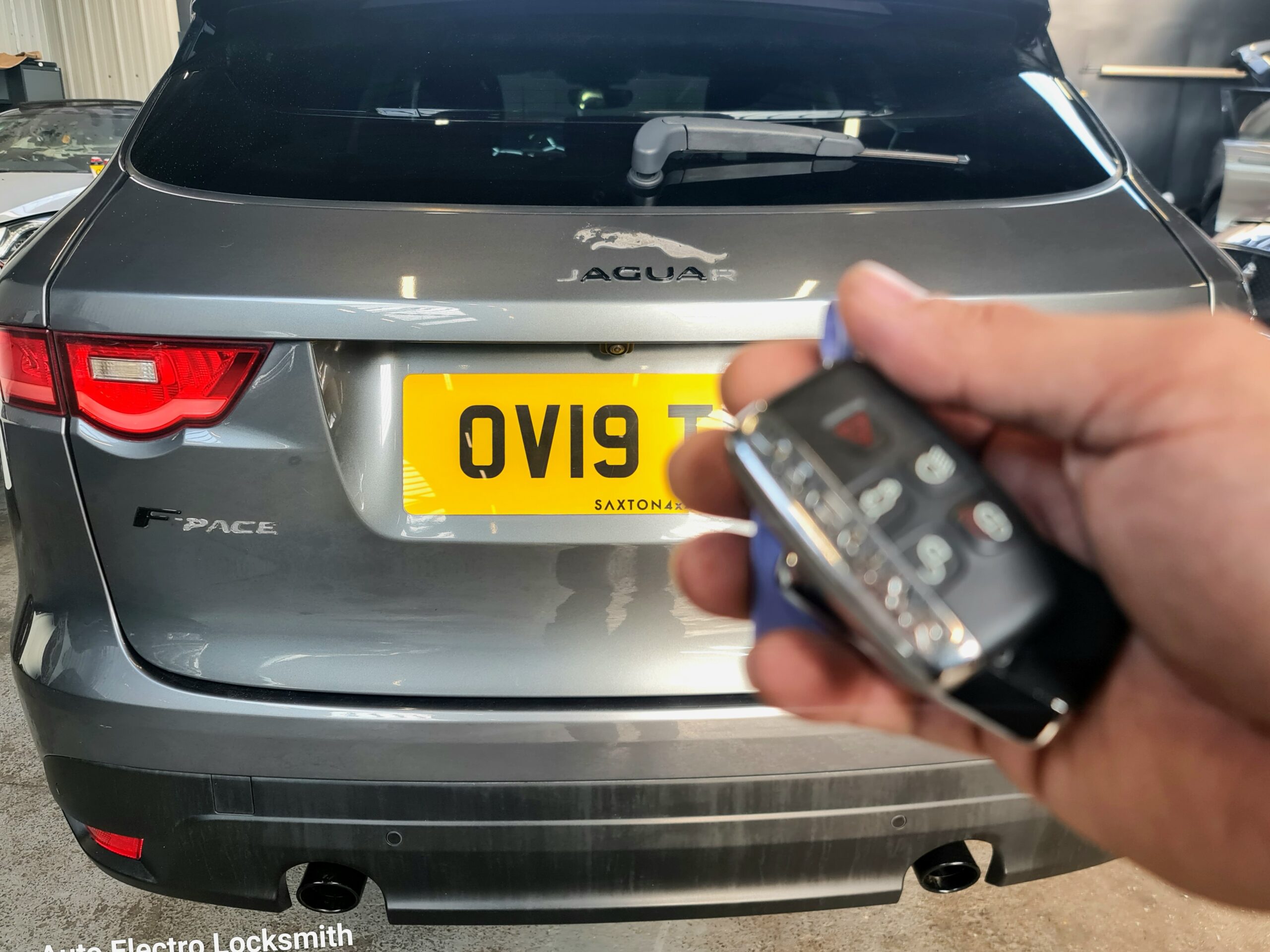 Broken car key extraction
